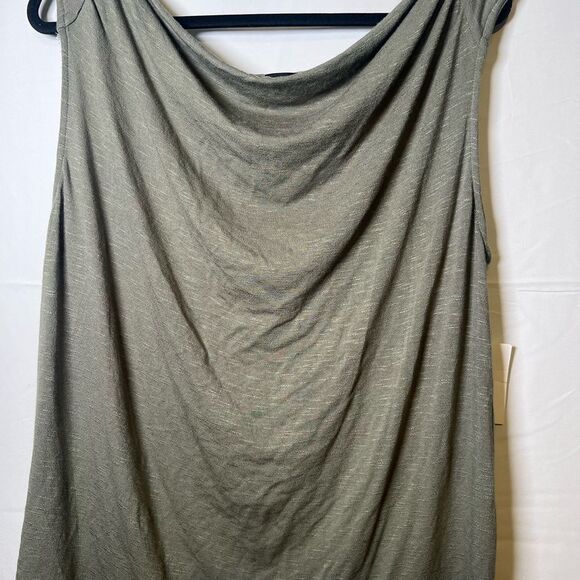 Halogen Olive Drape Tank Top - Picture 2 of 5